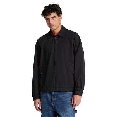 Bomberjacke TIMBERLAND "STRATHAM - Cotton Bomber", Herren, Gr. L, schwarz, Obermaterial: 100% Baumwolle, Jacken Bomberjacke, aus Baumwolle, in den Größen S bis XXXL