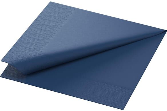 Duni Servett D1-lags 33x33cm MÃ¶rkblÃ¥, 500st
