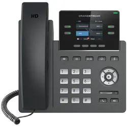 Grandstream GRP2612W, IP-Telefon, Schwarz, Kabelgebundenes Mobilteil, Im Band, O...