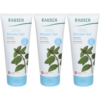 Rausch Frische Shower Gel mit Minze x3 3x200 ml Duschgel