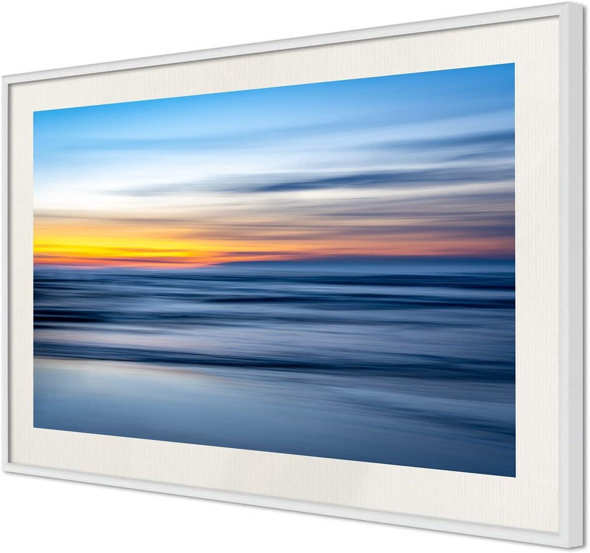 Ingelijst Wandposter Kunstdruk met Witte Lijst - 30 x 45 cm