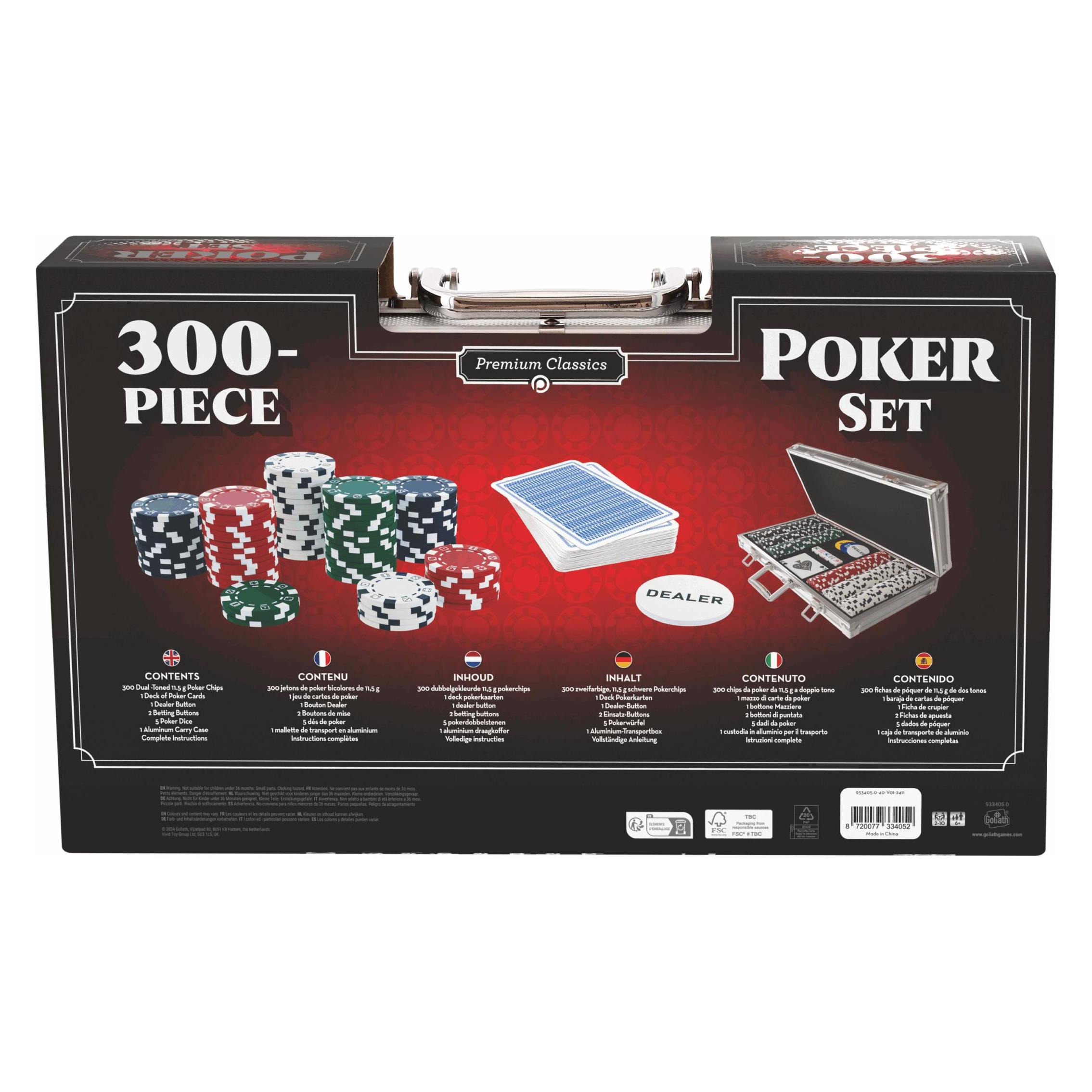 Goliath Toys Poker Aluminium Koffer (2 - 10 Spieler) (933405)