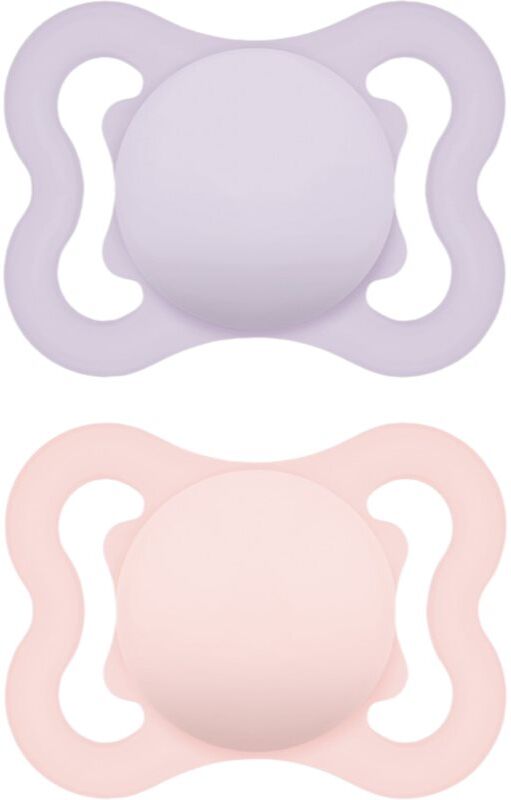 MAM Supreme 0m+ tétine Purple/ Pink 2 pcs