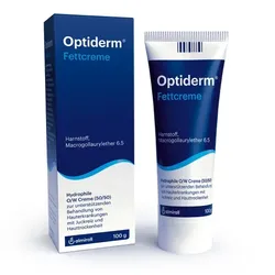 Optiderm Fettcreme bei Juckreiz und trockener Haut 100 g