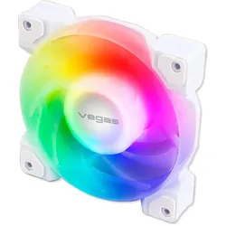Akasa Vegas A12 Addressable-RGB Lüfter (120 mm, 1x), PC Lüfter, Weiss