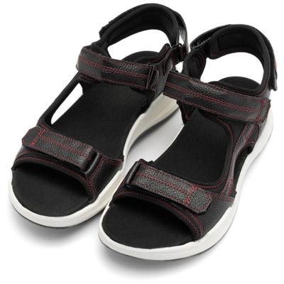 Trekkingsandale ARA "MOTION", Damen, Gr. 37, Textil, schwarz, Glattleder, Textil, unifarben, Schuhe