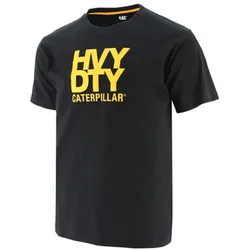 CAT T-Shirt Heavy Duty Herren schwarz robust strapazierfähig Baumwolle Gr. XL