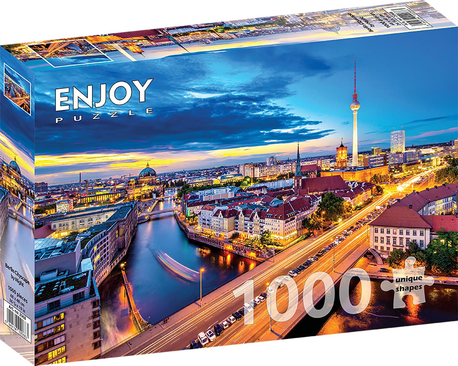 ENJOY Puzzel Berlijn, 1000 stukjes