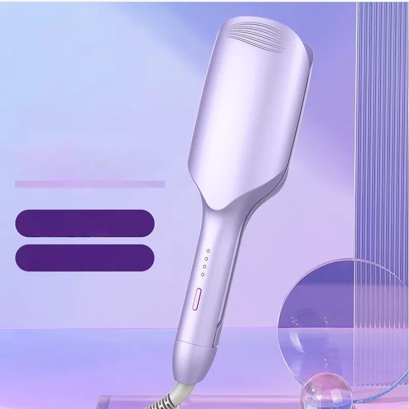 INF 32mm Wasserwellen-Lockenstab für Beach Waves mit schneller Erhitzung & Ionen-Technologie Violett
