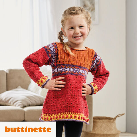 Strickanleitung – Mädchen-Tunika Lisa