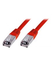 DIGITUS Ecoline Patch-Kabel RJ-45 M bis M 2 m SFTP CAT 5e Rot (DK-1532-020/R)
