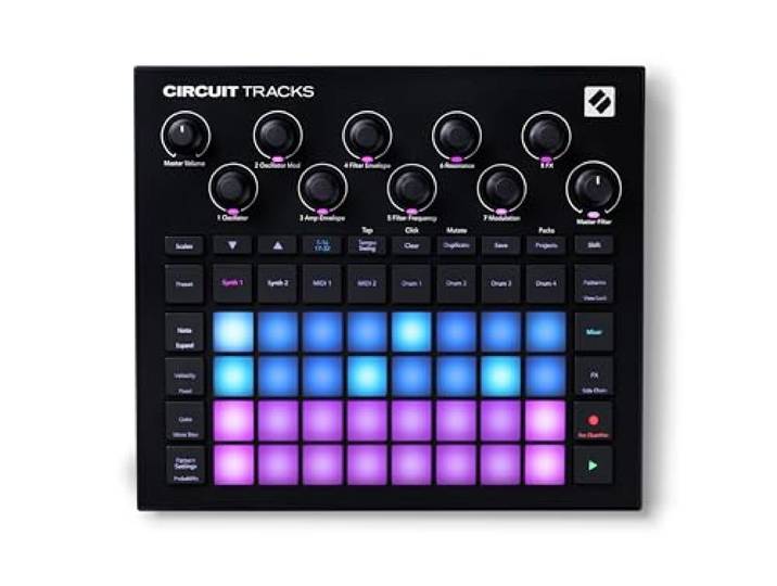 Novation Circuit Tracks Groovebox sequencer en synthesizer
