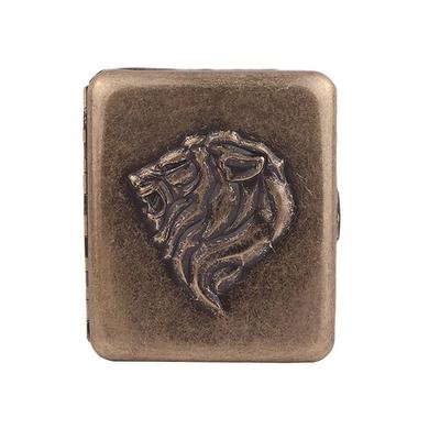 Zigarettenetui aus Metall, kreatives Prägedesign, für 20 Zigaretten