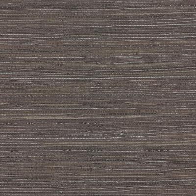A-Street Prints Kenneth James Shandong Chocolate Grasscloth Wallpaper