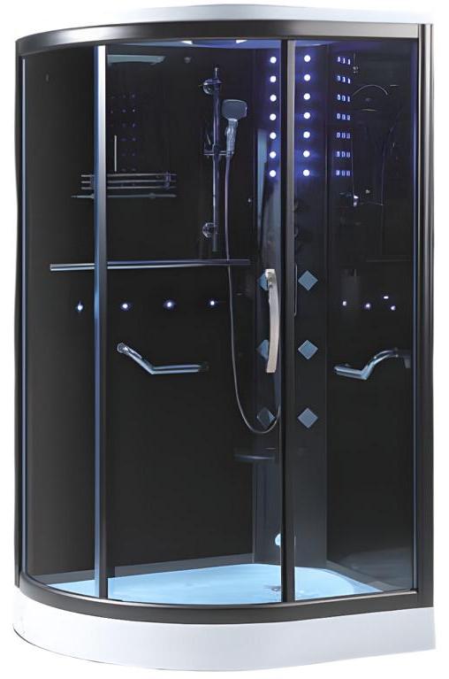Wellnesskabine Duschkabine Multifunktionsdusche Komfort-Dusche 120x90 cm