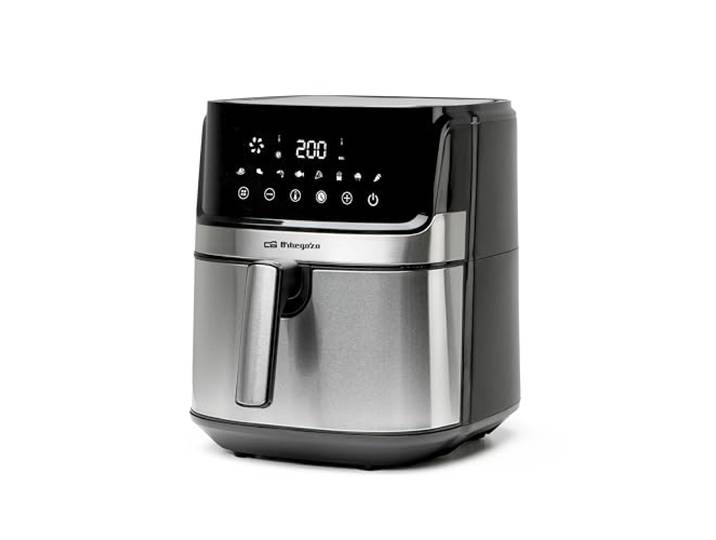 Orbegozo FDR 6510 Fritteuse ohne Öl, Edelstahl, 29 x 33,5 x 37 cm, 1700 W, 6,5 Liter