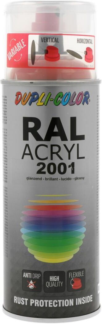 european aerosols DUPLI-COLOR RAL 2001 rotorange glanz, 400 ml