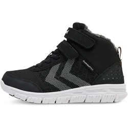hummel Crosslite hummelTEX Mid-Top Winter Sneaker wasserabweisend gefüttert Kinder 2001 - black 26