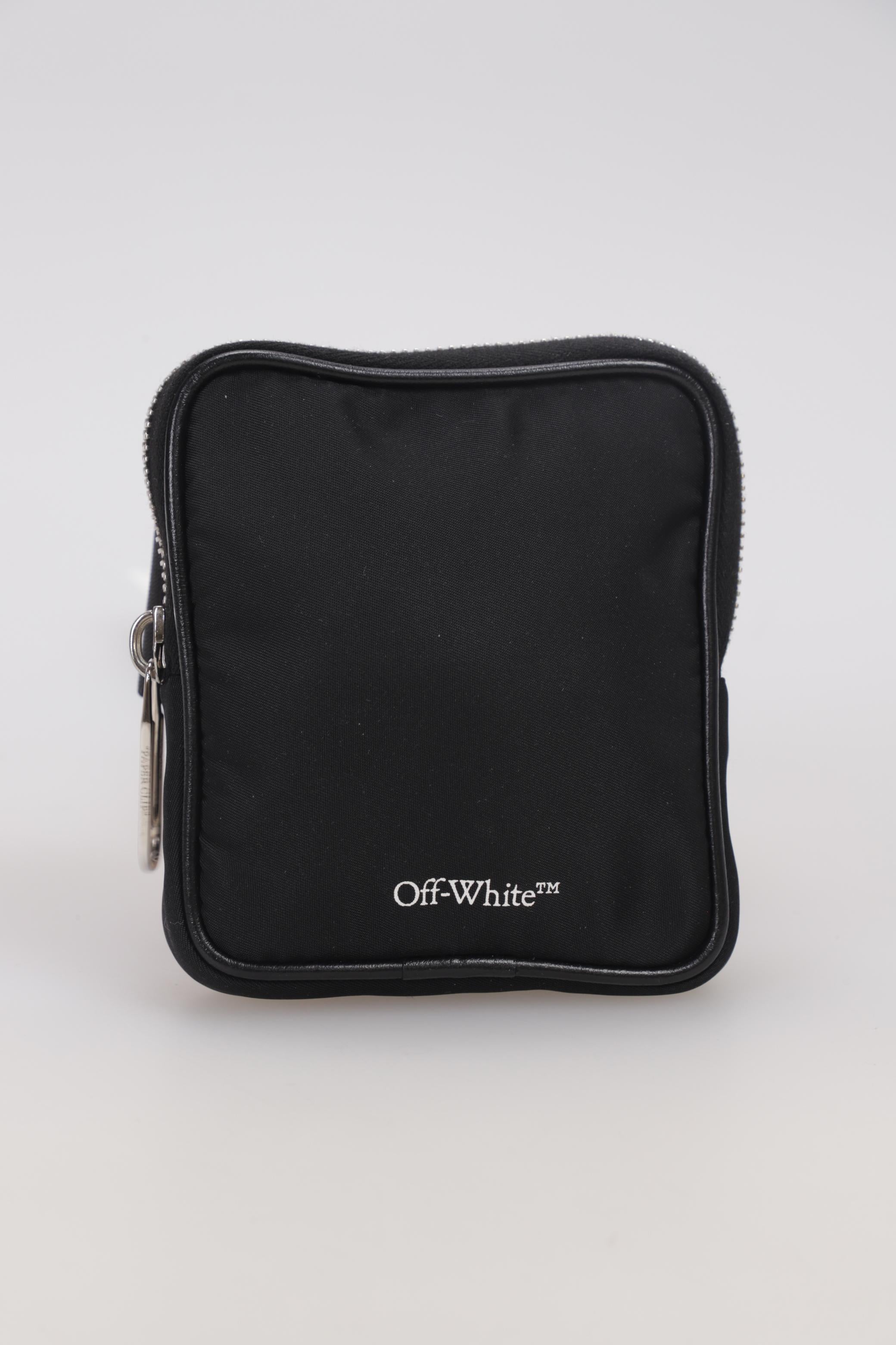 Off White Herren Tasche, Schwarz, kein / Etikett - Second Hand