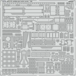 Eduard M16 U.S. multiple gun motor carrier 1/35 TAMIYA