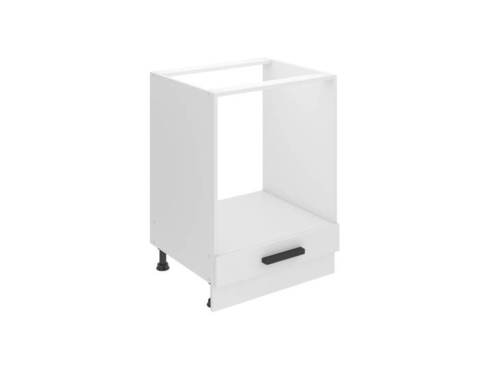 Belini Unterschrank Küche, Küchenunterschrank 60 cm Breite. SDP Küchenunterschrank ohne Arbeitsplatte. Küchenschrank ohne Tür, mit Schubladen, Weiß matt