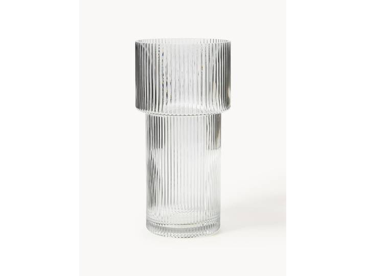 Vase en verre strié Lija