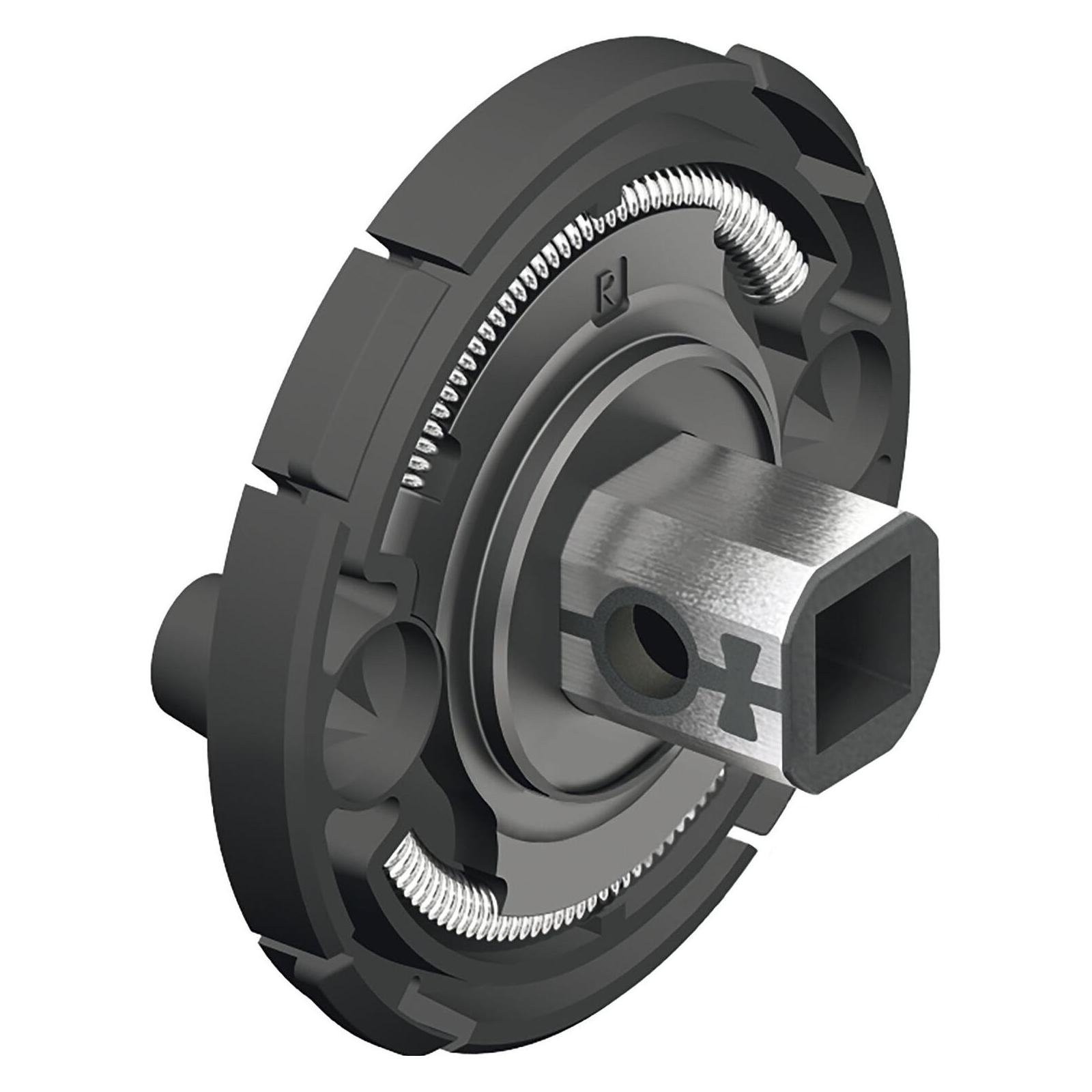 FSB Adapter-Rosette Drücker Führungsansatz 9 mm FH-AGL rechts, schwarz (Türgarnitur) (42733333)