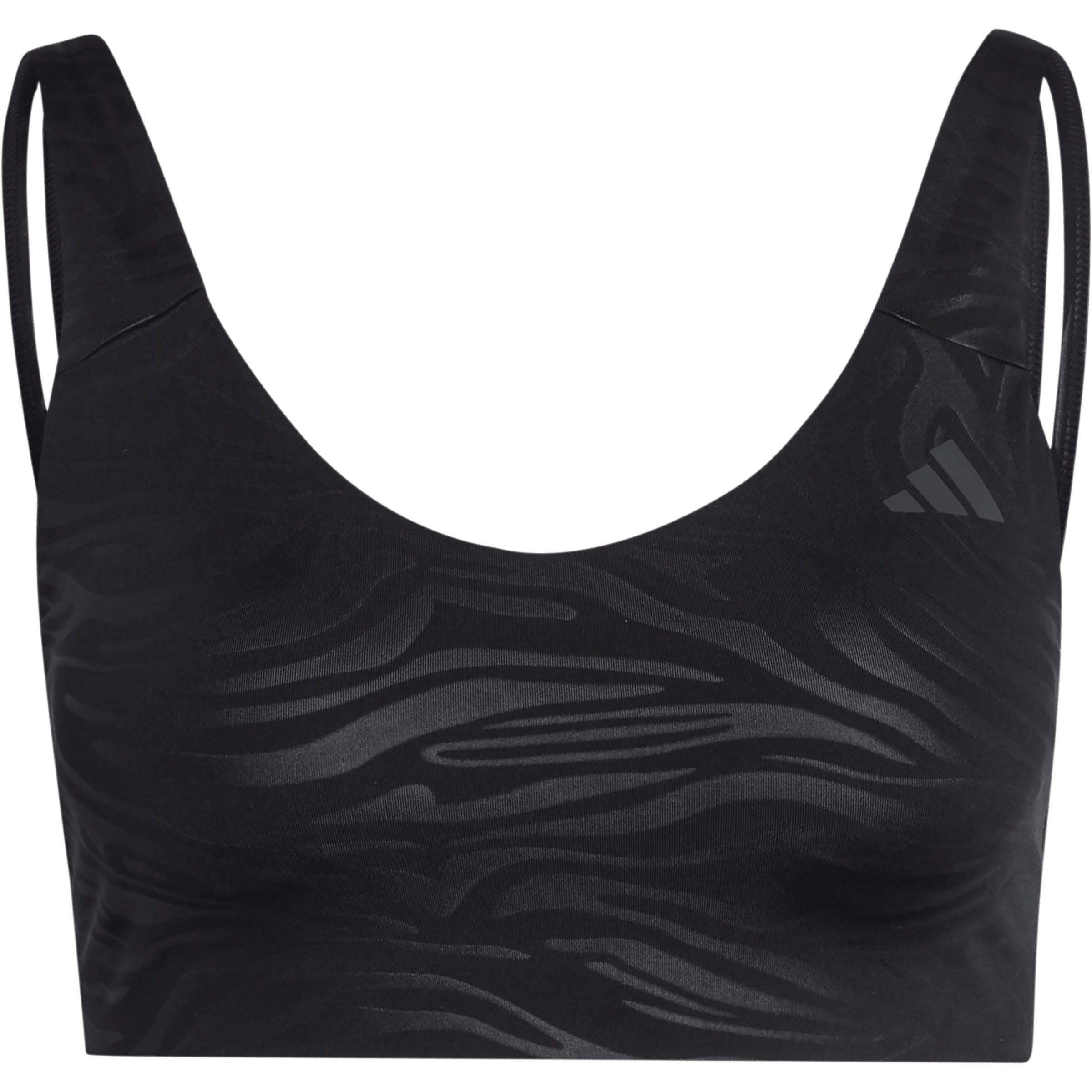 adidas All Me Graphic Light Support Sport BH Damen Sport-BHs schwarz Größe XS Yoga Schnell trocknend