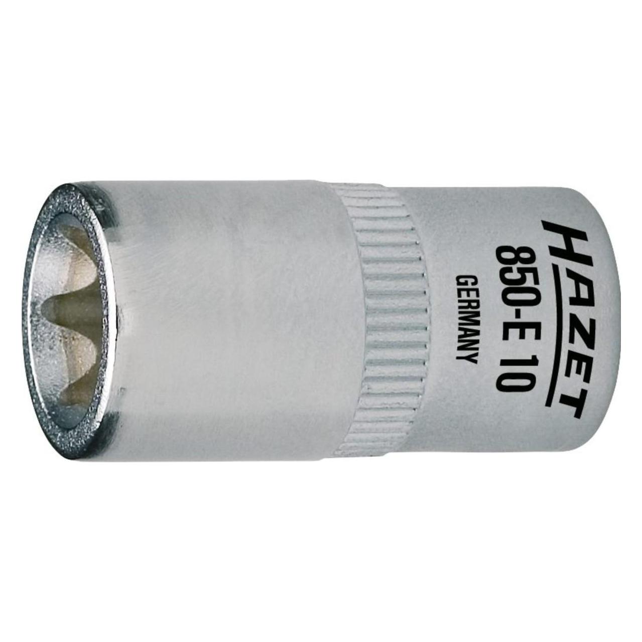 Hazet Steckschlüsseleinsatz TORX 850-E10 Vierkant6,3 mm (1/4 Zoll) Aussen TORX Profil E10 (850-E10)