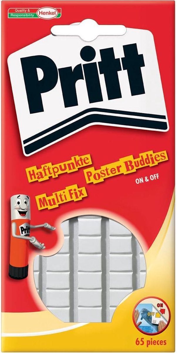 Pritt Kneedlijm Poster Buddies 3 stuks