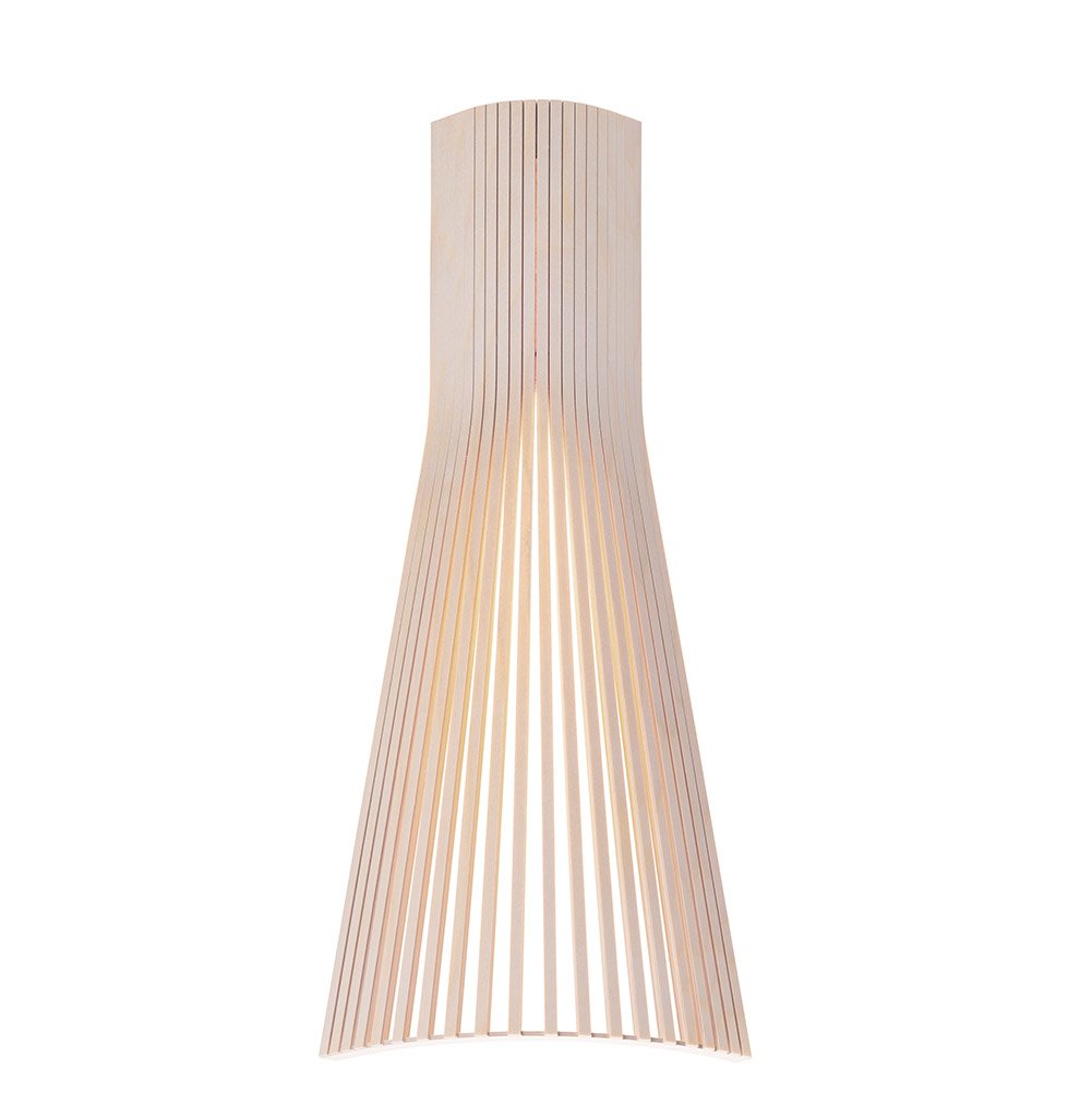 Secto Design Secto 4236 Wandleuchte / Eckleuchte (für direkten Wandauslass, Birk... für direkten Wandauslass | Birke natur 4236-birke-wand