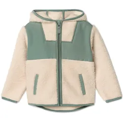 Tchibo - Kinder-Teddy-Jacke - Jungen - Gr. 122/128 - beige