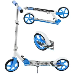 ArtSport Scooter Cityroller Graffity Big Wheel 205mm Räder klappbar höhenverstellbar - ab 3 Jahre