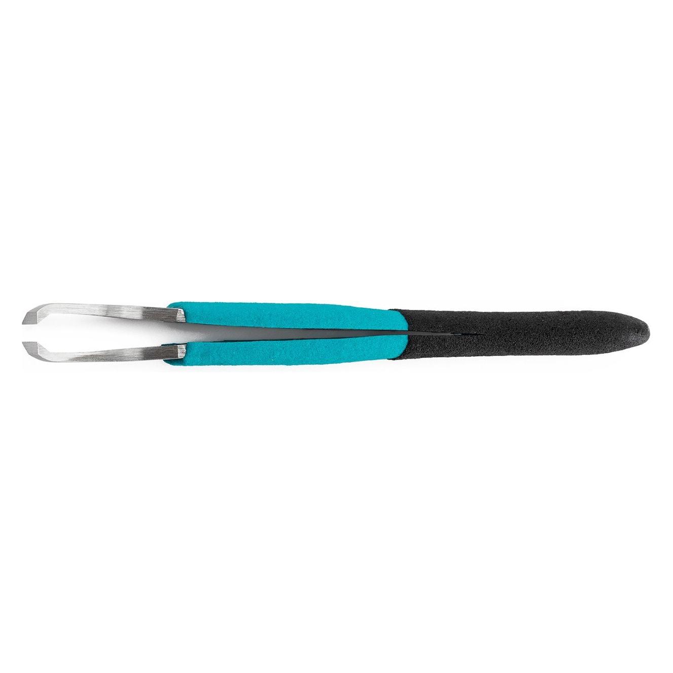 Weller Erem ESD-sichere Pinzette mit Spitzen aus Kohlenstoffstahl, Präzisionspinzette, Kohlenstoffstahl, 120mm (E15AGW)