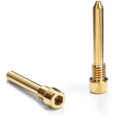 ABSOLUTE BLACK Sicherungsstift Titan für Shimano Bremsbeläge | gold