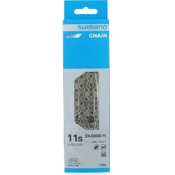 Shimano Deore XT Kette CN-E8000 – E-Bike, 11-fach, 138 Glieder, inkl. Kettenschloss