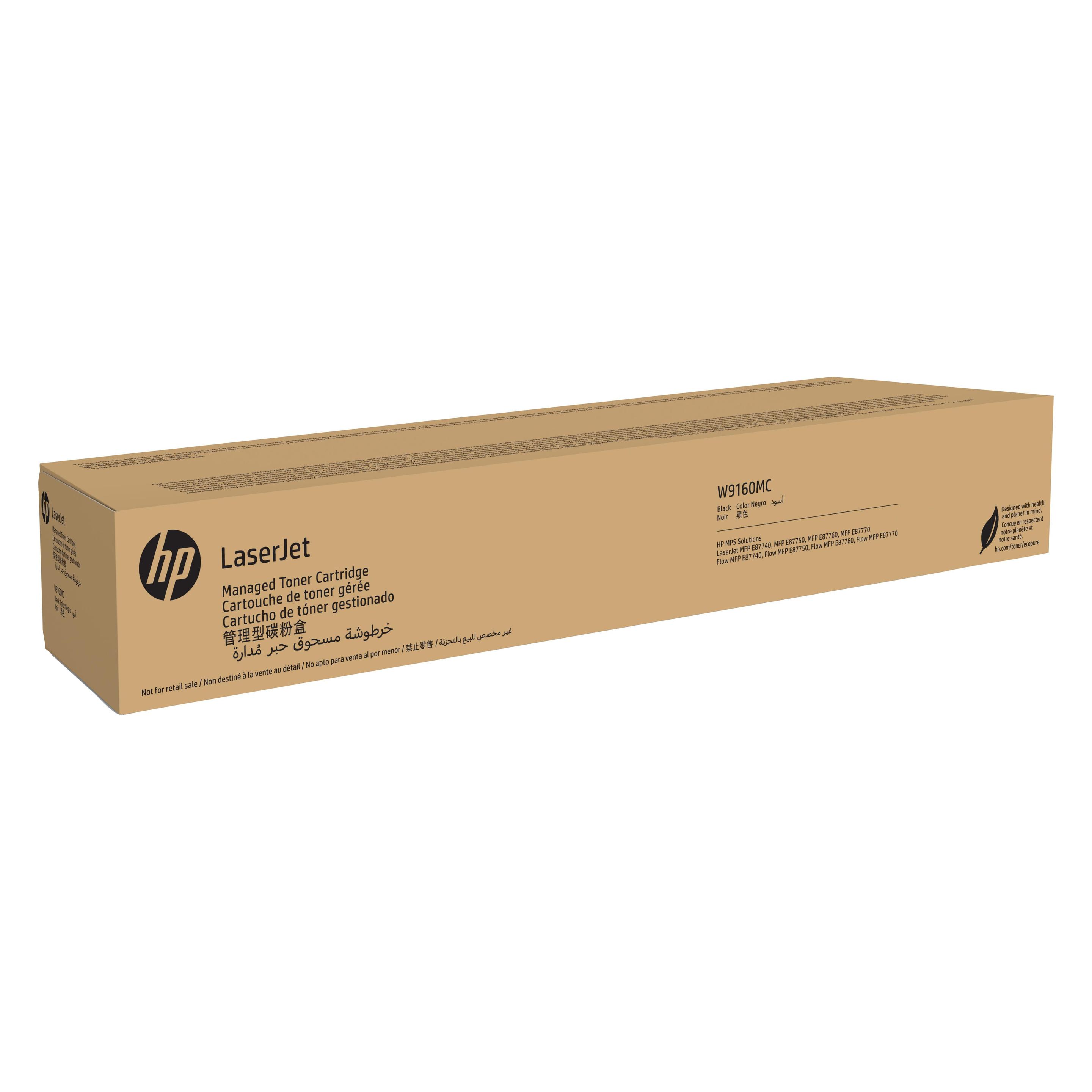 HP Managed Toner Cartridge black (B) (W9160MC)