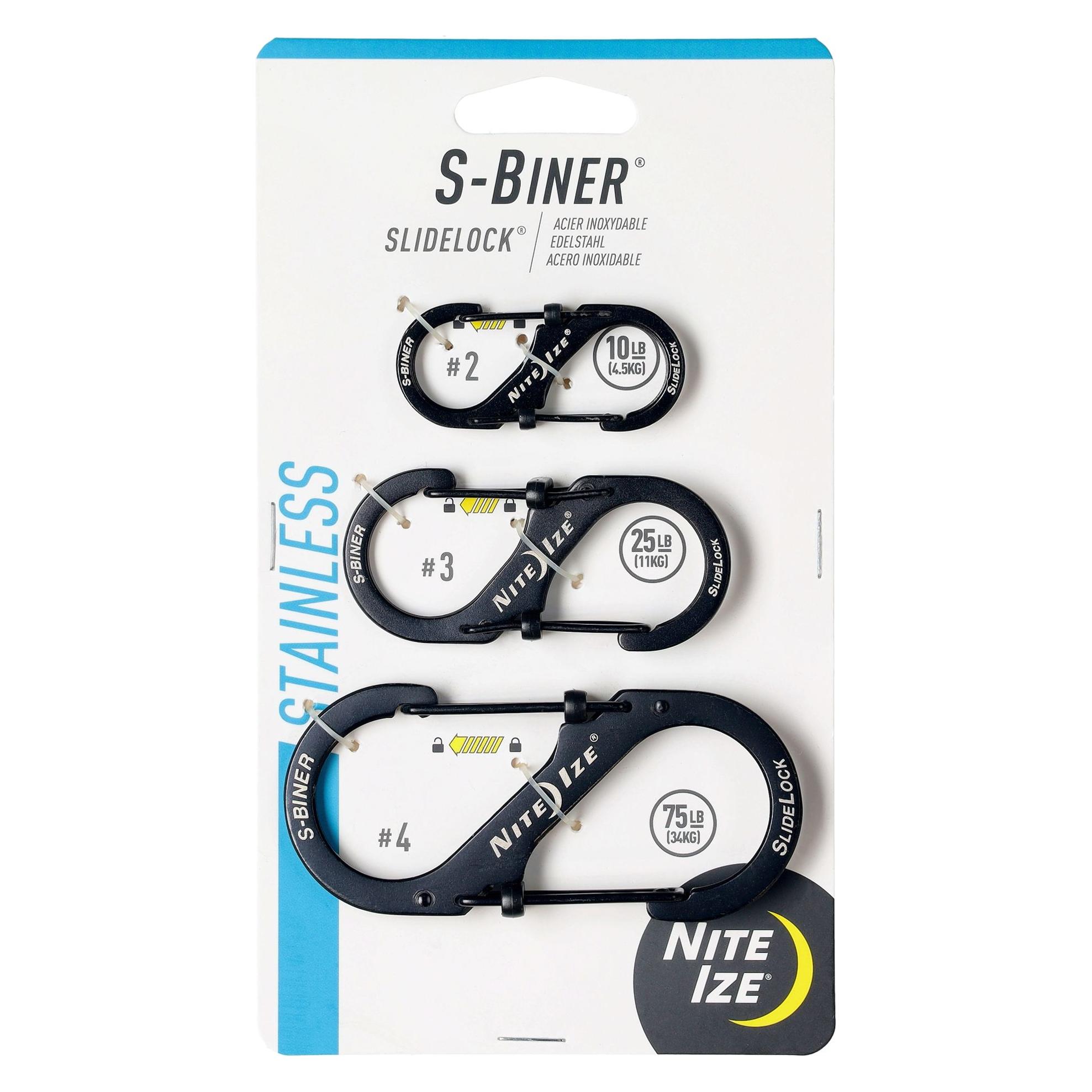 Nite Ize Karabiner NI-LSBC-01-R6 3 St. (NI-LSBC-01-R6)
