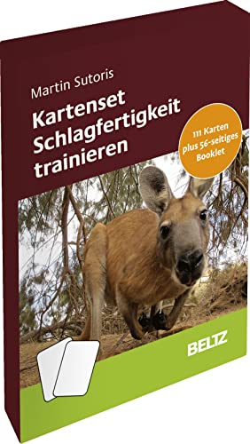 Martin Sutoris - Kartenset Schlagfertigkeit trainieren: 111 Karten mit 56-seitigem Booklet - Preis vom 13.10.2026 11:25:28 h