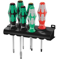 Wera 334/368/6 Rack Werkstatt Schraubendreher-Set 6teilig 05347778001