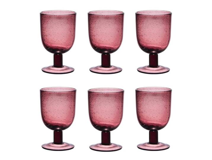 Lot de 6 verres à pied luberon violet 28 cl