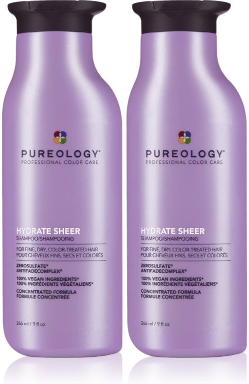 Pureology Hydrate Sheer shampoo Duopack ensemble