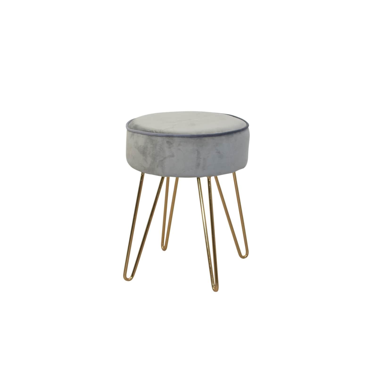 möbel direkt online Sitzpouf Tinka grau