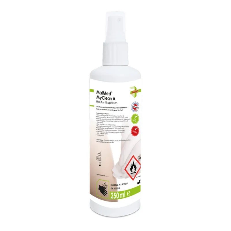 Maimed GmbH MyClean A, alkoholische Hautdesinfektion 250 ml Sprühflasche 79600