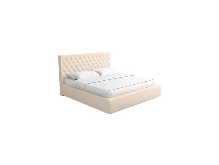 Design Polsterbett „Bellavita“ mit Ablagefach, Webstoff Cream Strukturstoff Cream BLOOMINGLOFT Collection