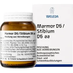 Marmor D 6/stibium D 6 aa Trituration 50 g