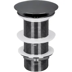 Differnz, Stöpsel, Afvoerplug Gun Metal - Always Open Mix & Match - Maat: L -  Ø72 mm