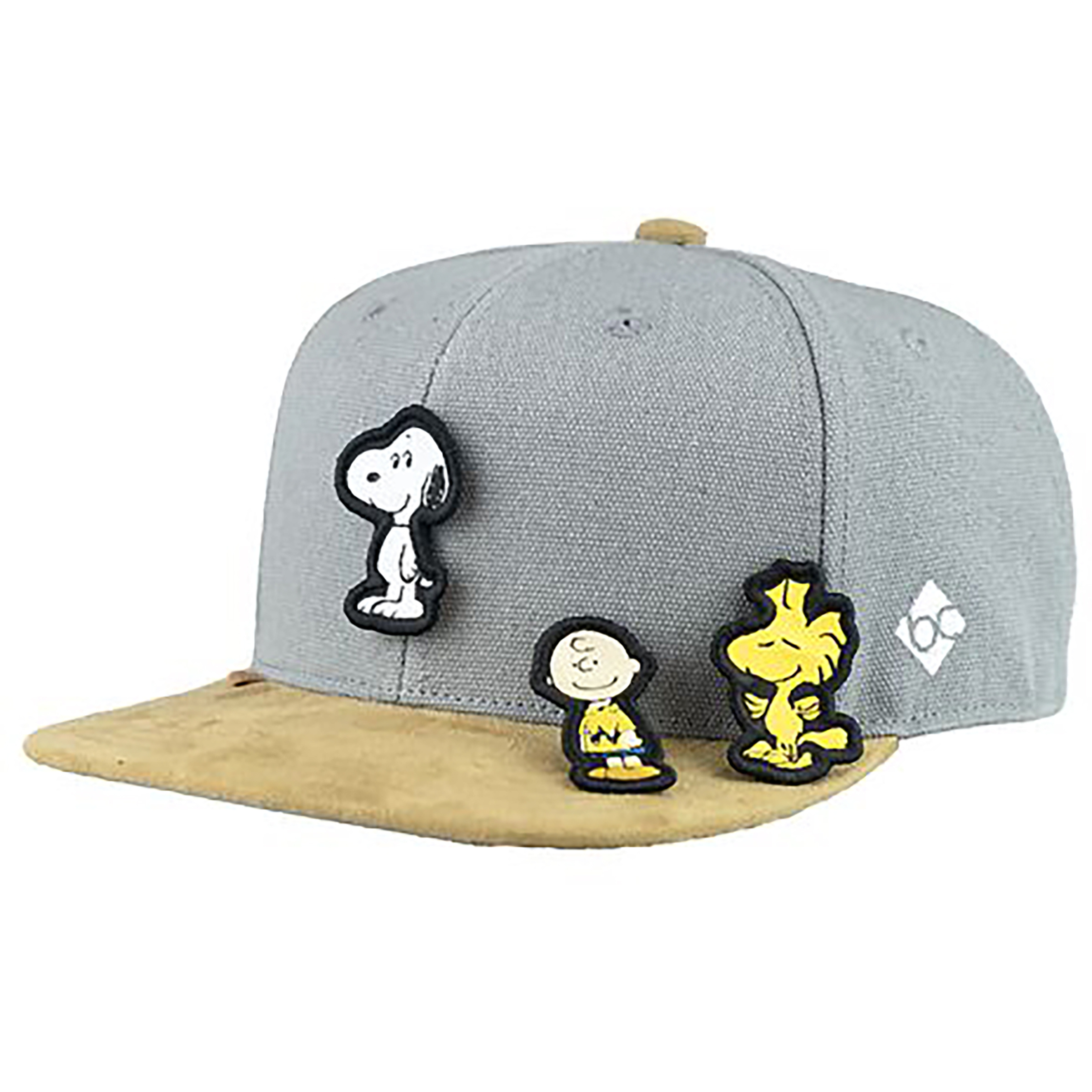 Bavarian Caps Peanuts Transformer Cap Basecaps grau Lifestyle