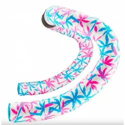 Supacaz Super Sticky Kush Classic Lenkerband Miami/Blue plugs