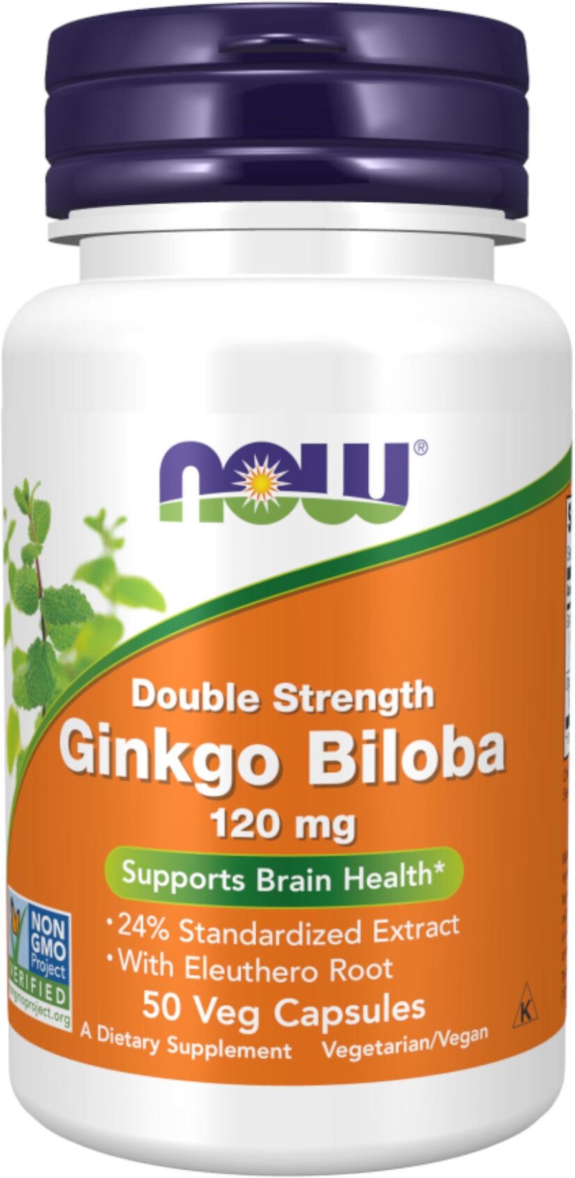 NOW FOODS Ginkgo Biloba 50 Capsule 